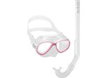 Set Di Boccagli Cressi Perla Junior Trasparente Trasparente Taglia Unica