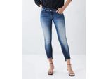 Salsa Jeans Wonder Push Up Capri Pantaloni Lavaggio Premium Blu 120169.8504 L30 W32