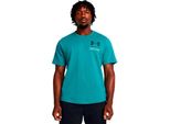 Maglietta Under Armour Rival Terry Colorblock A Manica Corta Blue M / Regular Uomo Blue M
