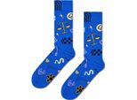 Calzini Del Marchio Happy Socks Del Modello Libra Sock Blu