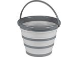 Secchio Pieghevole Kampa 10L Argento Argento Taglia Unica