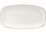 Piatti Rettangolari Churchill Stonecast, Bianco Orzo, 189 X 355 Mm