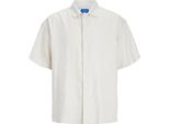 Jack&Jones Originals Jorfaro Linen Oversized Shirt Ss Sn Moonbeam M