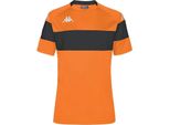 Kappa Dareto Kurzarm-Shirt Orange S Herren Orange S