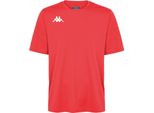 Kappa Dovo Kurzarm-Shirt Rot L Herren Rot L