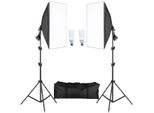 Softbox Fotografico, Sistema Di Illuminazione Continua, Servizio Fotografico In Studio Fotografico, Lampadine Da 45W
