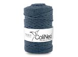 Colinea, Cordoncino In Cotone Con Anima In Cotone, Intrecciato, 5Mm, 100M, Denim Chiaro