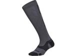 2Xu Vectr Light Cushion 36- Calzini Lunghi 40 Cm Grigio Eu 42-46 Uomo,Donna Grigio Eu 42-46