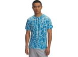 Maglietta Under Armour Launch Stampata A Maniche Corte Blu L Uomo Blu L