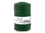 Colinea, Cordino In Cotone Con Anima In Cotone, Intrecciato, 5Mm, 100M, Verde Bottiglia