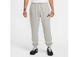 Nike M Nk Club Bb Cf Pant Nsw Gfx Dk Grey Heather/Nero Dk Grey Heather/Nero M