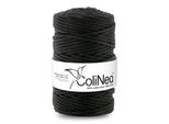 Colinea, Cordino In Cotone Con Anima In Cotone, Intrecciato, 5Mm, 100M, Nero