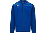 Kappa Giullio Felpa Con Mezza Zip Blu M Uomo Blu M