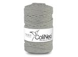 Colinea, Cordino In Cotone Con Anima In Cotone, Intrecciato, 5Mm, 100M, Grigio