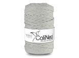 Colinea, Cordino In Cotone Con Anima In Cotone, Intrecciato, 5Mm, 100M, Grigio Chiaro