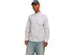 Jack & Jones Camicia Oxford A Maniche Lunghe Bianco M Uomo Bianco M
