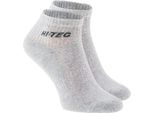 Hi-Tec Quarro Pack Calzini Grigio Eu 44-47 Uomo,Donna Grigio Eu 44-47