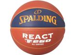 Spalding React Lnb 2022 Tf-250 Pallacanestro Arancione 7 Arancione 7
