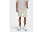 Only & Sons Sinus Cargo Shorts Beige Xl Uomo Beige Xl