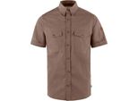 FjäLlräVen ÖVik Air Stretch Camicia A Maniche Corte Marrone S Uomo Marrone S