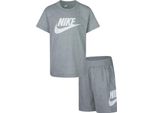 Nike Kids Clu Set Manica Corta Grigio 18 Mesi Ragazzi,Ragazze Grigio 18 Mesi