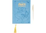 Erik Editores Alice Nel Paese Delle Meraviglie Disney A5 Taccuino + Set Di Penne Taglia Unica