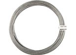 Cavo D'acciaio Stoker Din3055 +1 6X7 2 Mm 15 M Argento Argento Taglia Unica