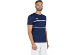 Maglietta Tecnifibre Team Tech A Maniche Corte Blue S Uomo Blue S