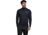 Montane Dart Maglietta Mezza Zip Manica Lunga Nero L Uomo Nero L