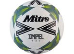 Mitre Football Impel One - Pallone Da Allenamento Bianco Nero Salvia Taglia 5