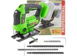 Seghetto Alternativo A Batteria Procraft ST22 20 V 80 Mm Brushless Solo - Senza Batteria, Senza Caricabatteria