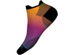 Smartwool Run Zero Cushion Ombre Print Calzino Basso Alla Caviglia Arancione Eu 34-37 Damen Arancione Eu 34-37