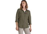 Craghoppers Nosilife Adventure Iii Camicia A Maniche Lunghe Verde 34 Donna Verde 34