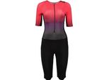 Huub Collective Kurzarm-Trisuit Rot S Damen Rot S