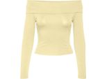 Vero Moda Maglietta A Maniche Lunghe Theodosia Beige M Donna Beige M