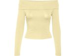 Vero Moda Maglietta Theodosia Manica Lunga Beige L Donna Beige L