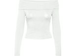 Vero Moda Maglietta A Maniche Lunghe Theodosia Bianco M Donna Bianco M
