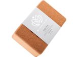Iq Namaste Yoga-Block Braun Braun Taglia Unica
