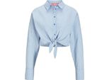 Jack & Jones Windy Seersucker Jjxx - Camicia A Maniche Lunghe Blu S Donna Blu S