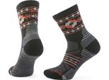 Smartwool Hike Light Cushion Retro Floral Crew Socks Nero Eu 38-41 Donna Nero Eu 38-41