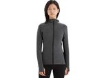 Icebreaker Descender Zip Pullover Grigio S Donna Grigio S