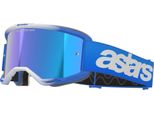 Occhiali Vision 5 Blaze, Alpinestars (Blu, Plexi Blu A Specchio) 2026