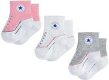 Converse Calzini A Righe Per Bambini 3 Paia Multicolore Eu 20-24 Multicolore Eu 20-24