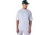 New Era Mlb World Series Oakland Athletics Kurzarm-T-Shirt Grau M Herren,Damen Grau M