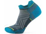 Smartwool Run Zero Cushion Calzino Basso Alla Caviglia Blau Eu 34-37 Damen Blau Eu 34-37