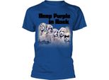 Deep Purple - Maglietta "In Rock"" Per Uomo/Donna Unisex PH4345 (S) (Blu)"
