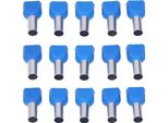 Oem Marine 2-Way Isolato End Cap 50 Unità Argento Argento Taglia Unica