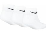 Calzini Nike Basic Pack Ankle 3Pk Bianco Eu 27-35 Bianco Eu 27-35