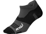 2Xu Vectr Ultralight Invisible Socks Nero, Grigio Eu 35-37 1/2 Uomo, Donna Nero, Grigio Eu 35-37 1/2