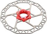 Disco Freno Kcnc Razor Centre Lock Rosso, Argento 140 Mm Rosso, Argento 140 Mm